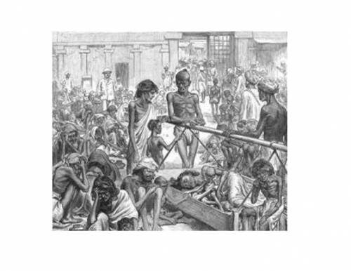 This illustration of India under British rule appeared in a London newspaper in 1877. This image sho