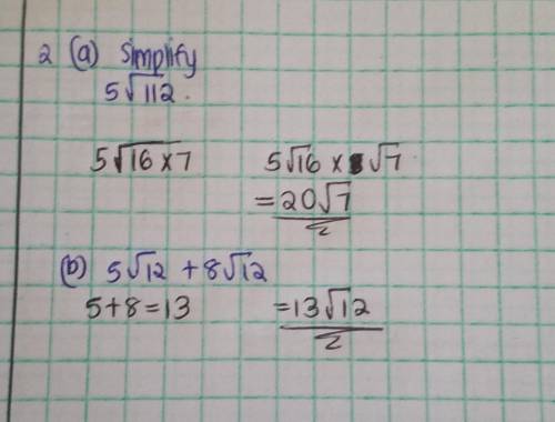 Simplify square root 2/245