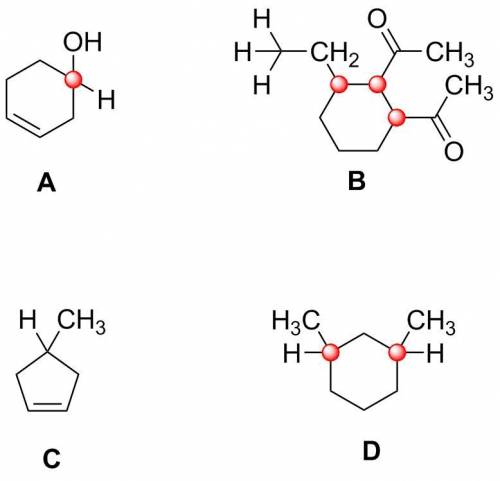 Identify the chirality center (sometimes called chiral atom) or centers in each compound. if the mol