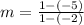 m=\frac{1-\left(-5\right)}{1-\left(-2\right)}