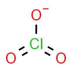 Draw the structural formula for the chlorate ion, ClO3-1 and state the type of bonds in a chlorate i