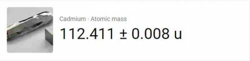 Atomic Mass = 48
a. Cadmium
b. Titanium
c. Oxygen
d. Krypton