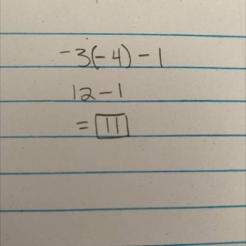 Given f(x) = -3x – 1, solve for a when f(x) = -4.
Can somebody help
