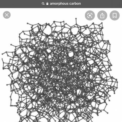 Which is a form of carbon that lacks a distinct structure , amorphous carbon, diamond, fullerene, gr