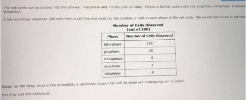 Based on the data, what is the probability a randomly chosen cell will be observed undergoing cell d