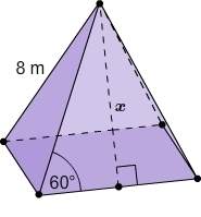 What is the lateral area of this regular octagonal pyramid? (picture one)