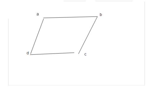1. if quadrilateral abcd is a parallelogram, then which relation must be true?  a) m∠a =
