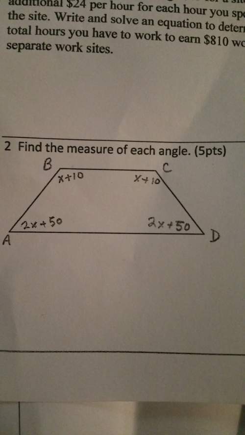 Need with this , explain how you got the answer if you can : )