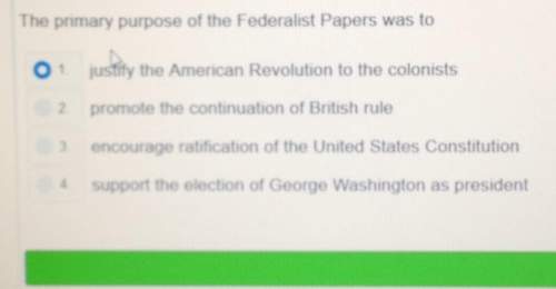The primary purpose of the federalist papers was too 1 justify the american revolution to the coloni
