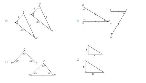 Me 16 points  which polygons are congruent?  select each correct answer.