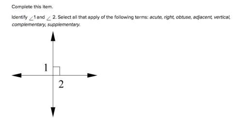 Now  there is more than one answer your options are acute right