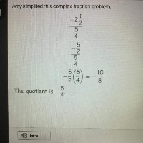 What errors did amy make? select all that apply. she converted the mixed number to the wrong&lt;