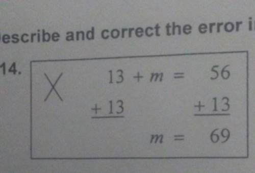 Can someone me describe and correct the error here? i was absent at school when we learned this bu