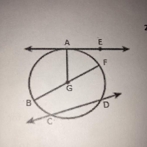 1. name the circle 2. name a chord 3. name a tangent