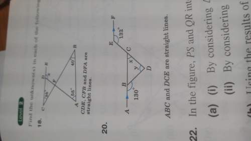 How do i find x in questions #20 steps