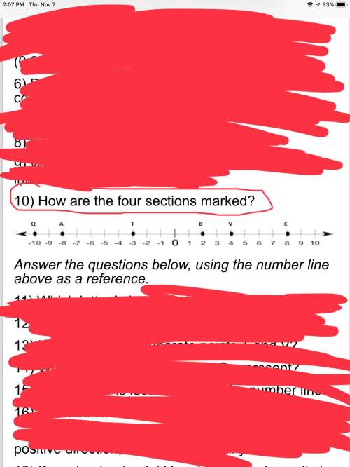 How do i do #10 with the number line whats the answer?