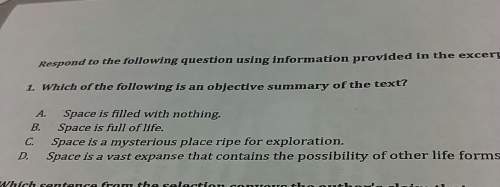 Which of the following is an objective summary of the text