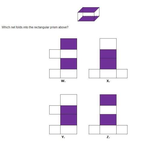 Which net folds into the rectangular prism above?