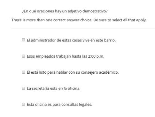 Simple spanish questions 25 points and brainiest