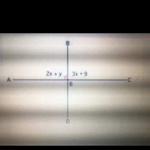 In the diagram below, ac is perpendicular to bd find x show all work