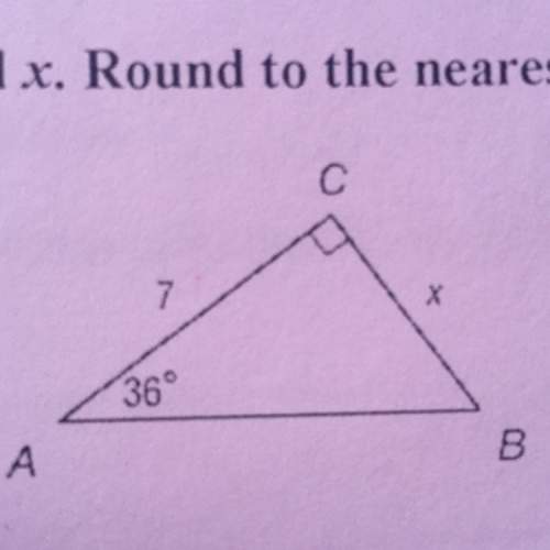 Find x. round to the nearest hundredth if necessary.