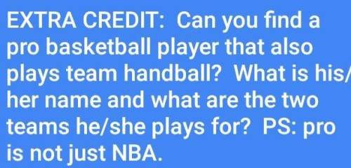 Name a player that plays basketball and handball and name the teams