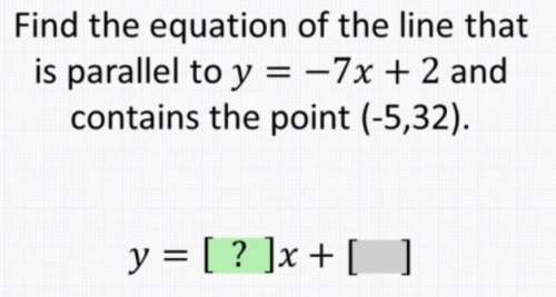 What is the equation of the line? picture attatched