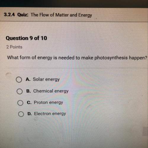 Answer ! 10 points for environmental science.