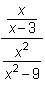 Which expression is equivalent to the following complex fraction?  a.  b.  c