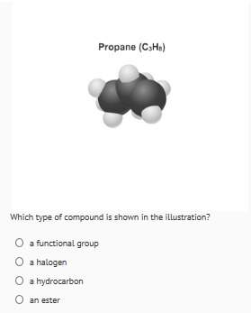 Which compound is shown in the illustration?
