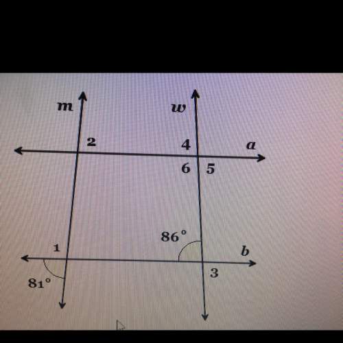 In this figure a || b find the measure of each angle using either of the given angle measures. ident
