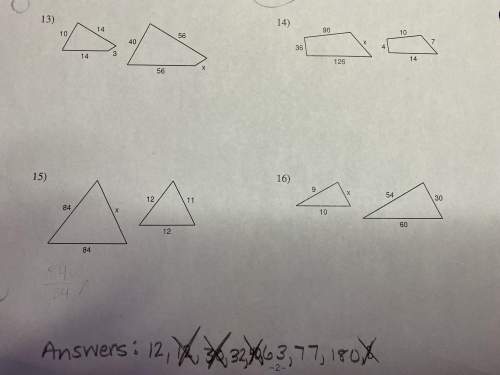 Answer questions 13, 14, 15, and 16 and also show you work, .