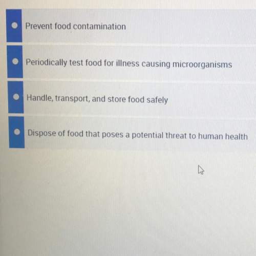 Afood handler’s duties regarding food safety include all of the following practices except to: