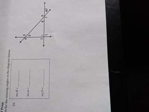 Solve for the missing angles in the diagram below