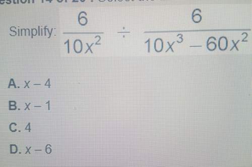 Simplify: 6/10x^2 devided by 6/10x^3-60x^2