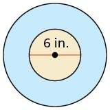 Pl m  the circumference of the smaller circle is 20% of the circumference of the larger circl