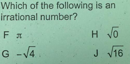 Which of the following is anirrational number?