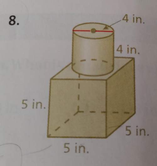 Find the surface area for the composite solid, round your answer to the nearest tenth. explain your