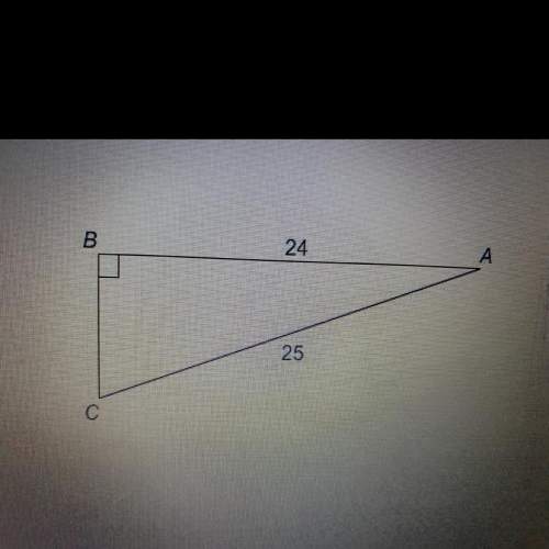 Which angle has a tangent value of 7/24?  angle b angle c angle