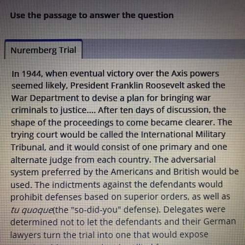 Select all that apply. the nuremberg trials establishes which new principals in regards to war crime