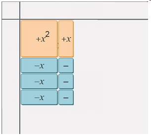 Apolynomial is factored using algebra tiles.what are the factors of the polynomial?