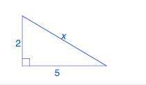 What is the value of x on this figure?  group of answer choices x=7 x=