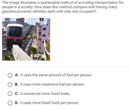 How does this method compare with having many gasoline powered vehicles each with only one occupant?