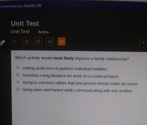 Which activity would most likely improve a family relationship?
