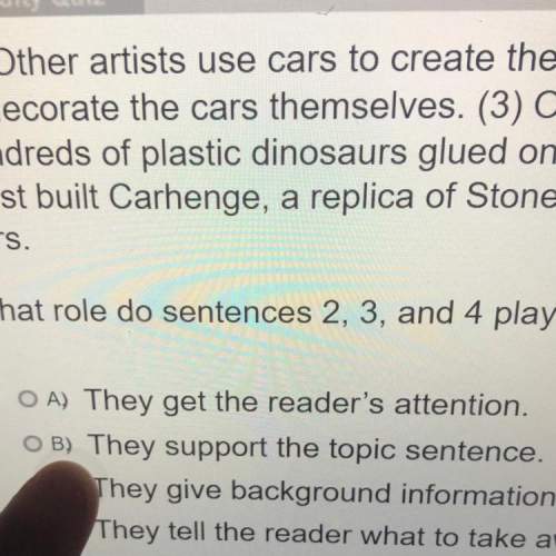Read the paragraph, and answer the question. (1) other artists use cars to create their art. (