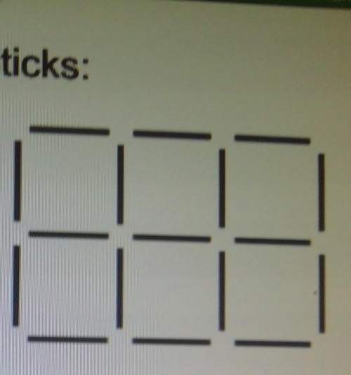 Here is a pattern made from sticks: a) how many sticks would be in pattern number 6?
