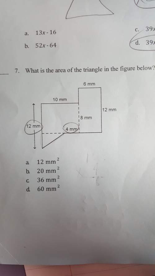 What is the area of the triangle figure below