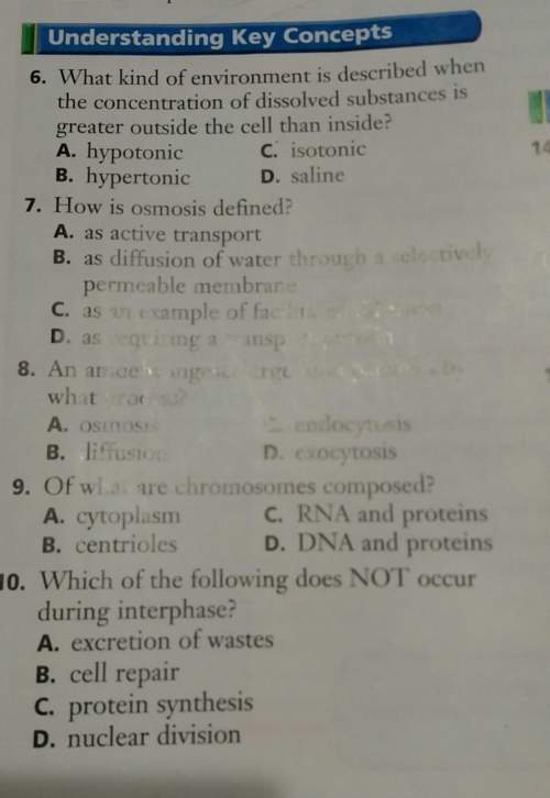 Ineed with this biology if anyone is good at it asap