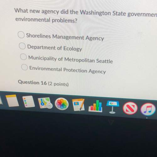 What new agency did the washington state government create in 1971 to deal with environmental proble