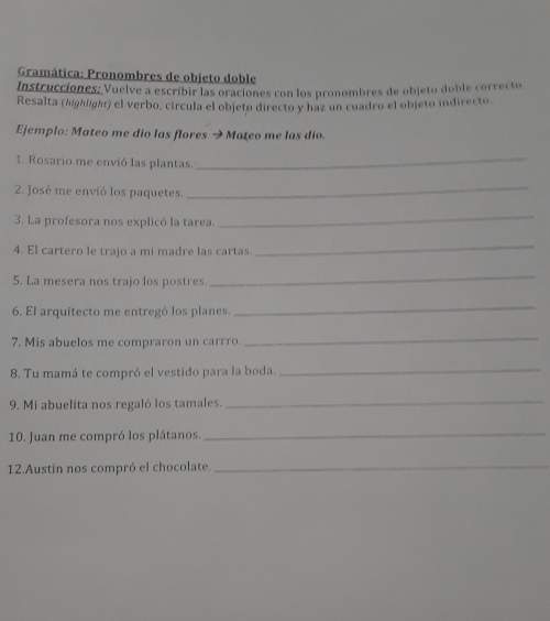 Necesito ayuda con mi tarea de español